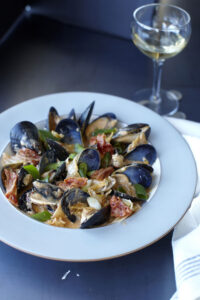 Red Curry Recipe With Mussels and Kimchi Image